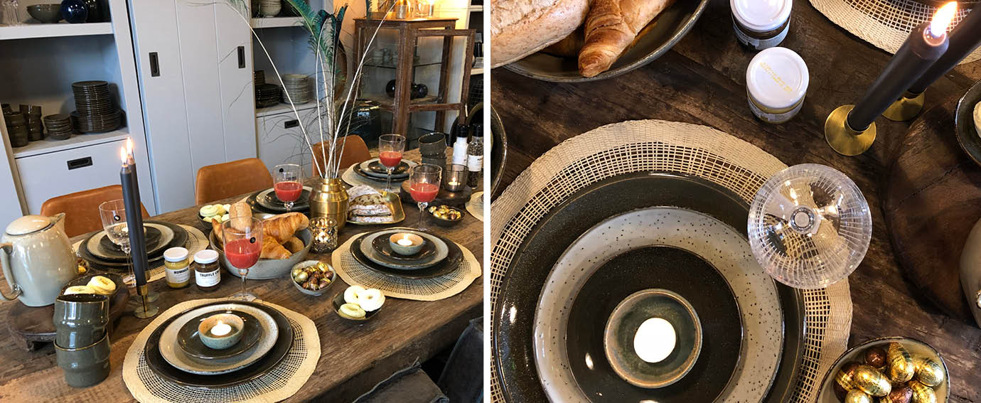 Paassfeer in de winkel Basiclabel Loft